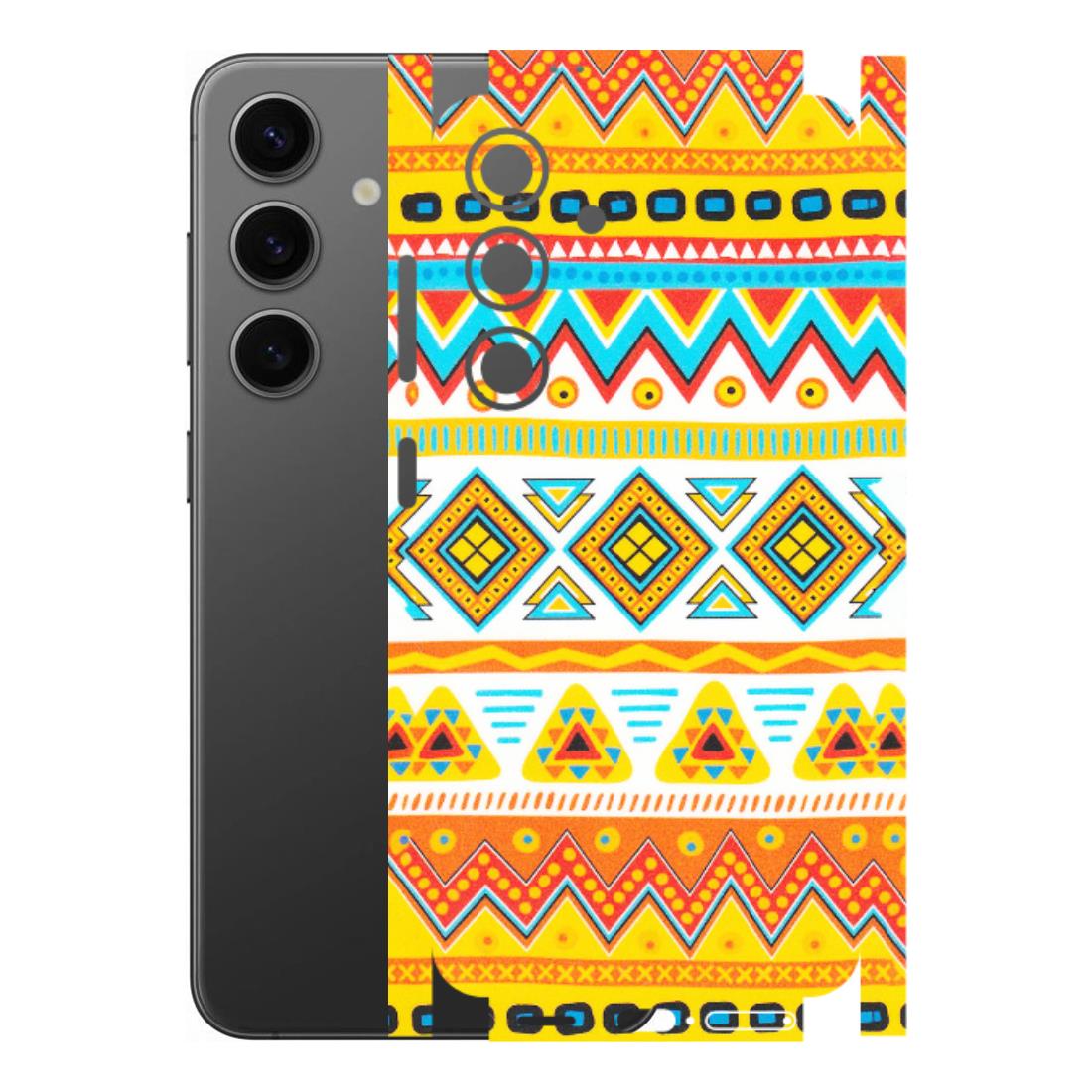 Samsung A/S Series Phone Skins (All Models) - Mexican Abstract - Matte Finish (M-71) Samsung Galaxy S24 (5G)