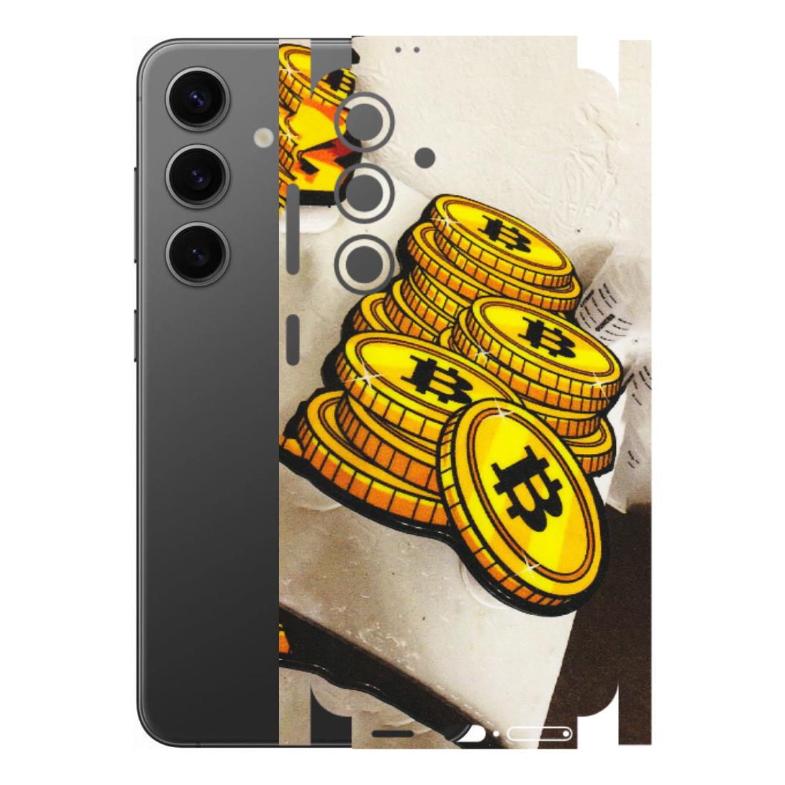 Samsung A/S Series Phone Skins (All Models) - Billionaire Bitcoin Collection - Matte Finish (M-92) Samsung Galaxy S24 (5G)