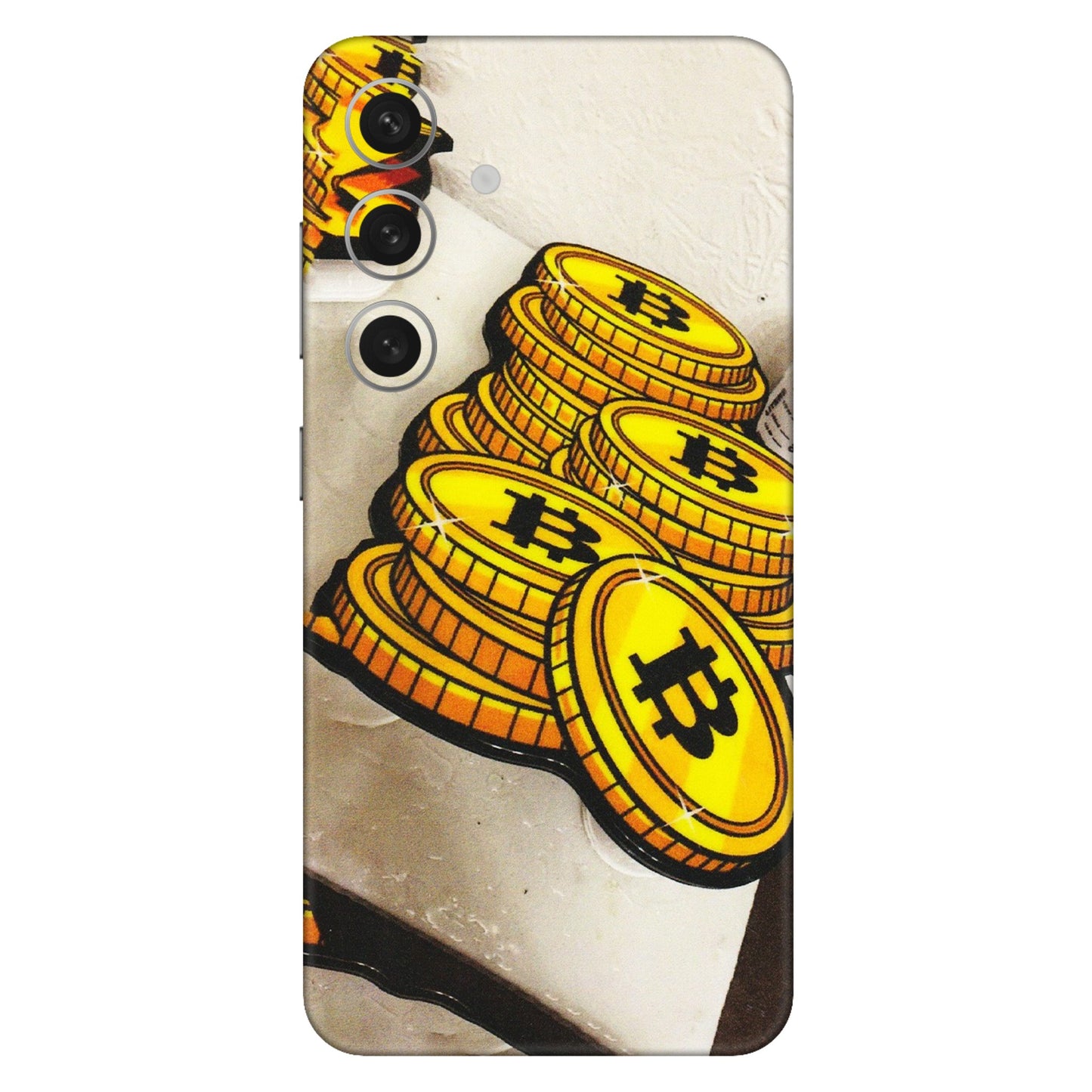 Samsung A/S Series Phone Skins (All Models) - Billionaire Bitcoin Collection - Matte Finish (M-92) Samsung Galaxy S24 (5G)