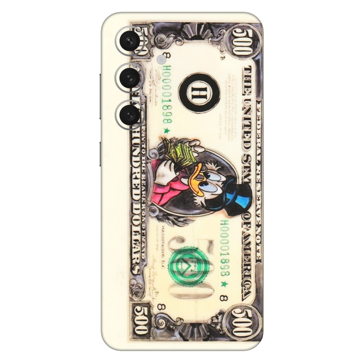 Samsung A/S Series Phone Skins (All Models) - Five Hundred Dollar Duck - Transparent Finish (T-15) Samsung Galaxy S24 (5G)