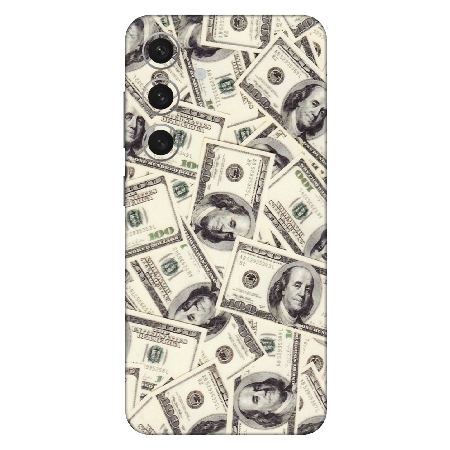 Samsung A/S Series Phone Skins (All Models) - Dollar Lover - Transparent Finish (T-17) Samsung Galaxy S24 (5G)