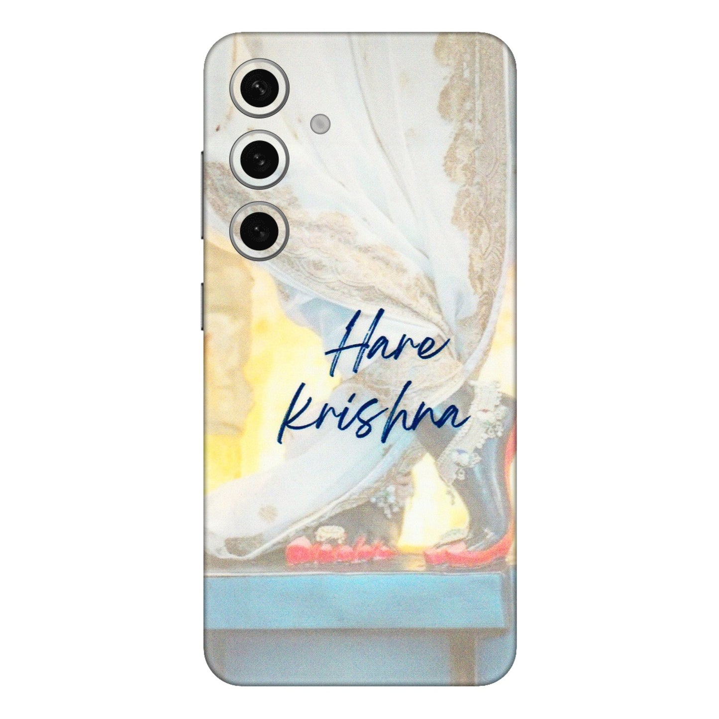 Samsung A/S Series Phone Skins (All Models) - Hare Krishna - 3D Embossed Finish (L-03) Samsung Galaxy S24 Plus