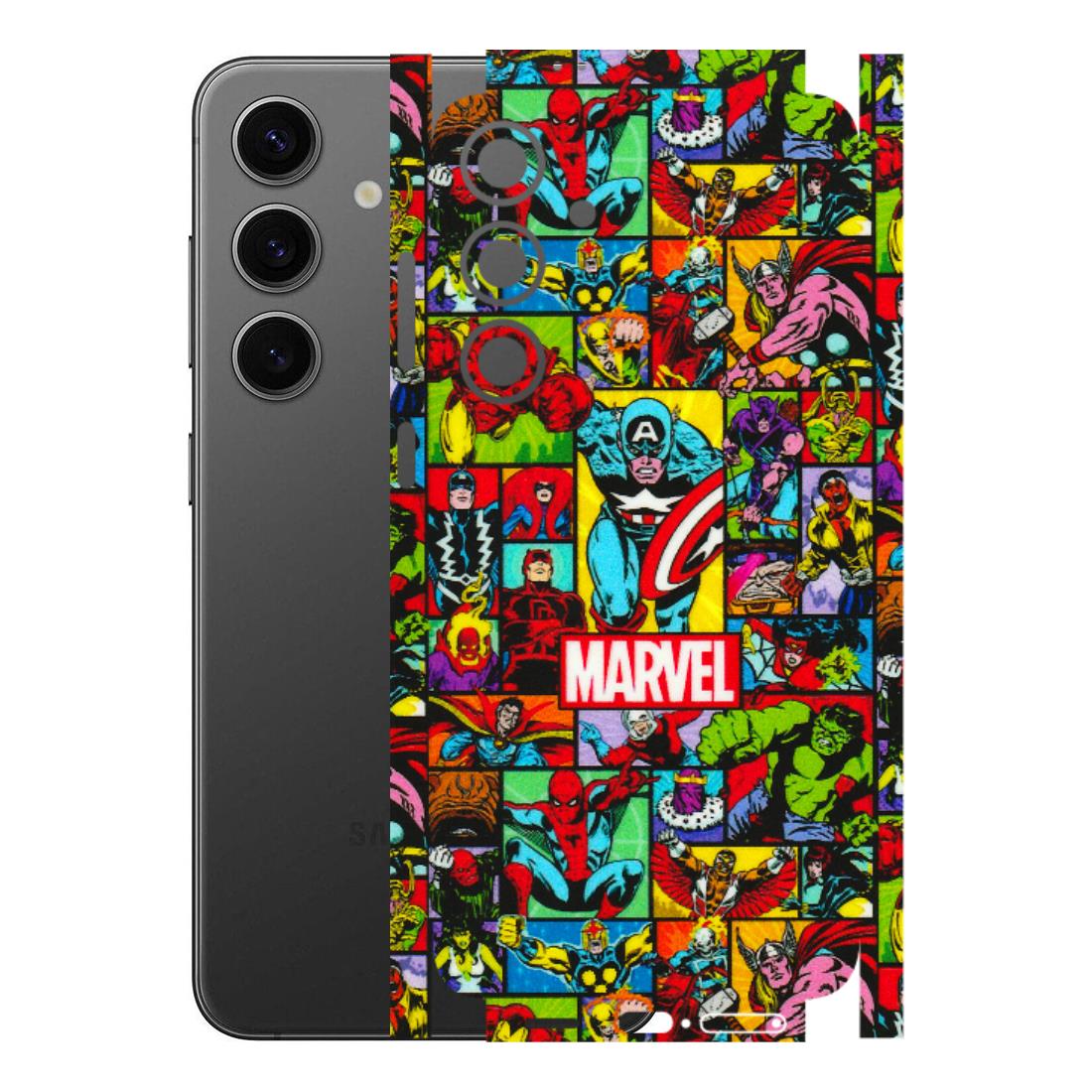 Samsung A/S Series Phone Skins (All Models) - MARVELOUS Comic Characters - 3D Embossed Finish (L-129) Samsung Galaxy S24 Plus
