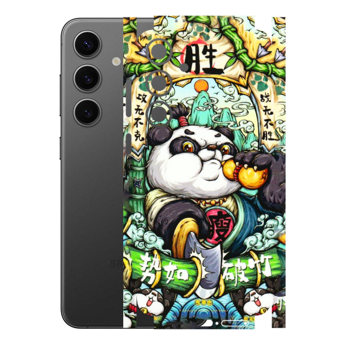 Samsung A/S Series Phone Skins (All Models) - Royal Rich Panda - 3D Embossed Finish (L-170) Samsung Galaxy S24 Plus