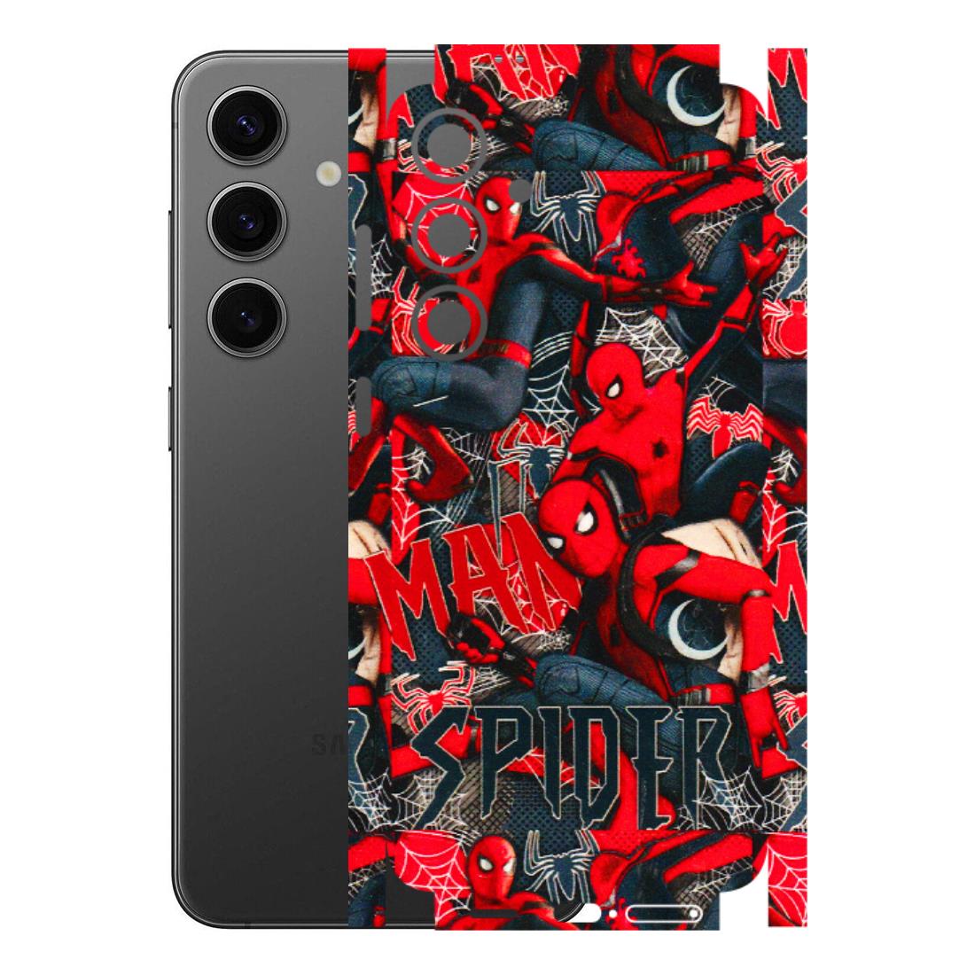 Samsung A/S Series Phone Skins (All Models) - SpiderMan Cool - 3D Embossed Finish (L-188) Samsung Galaxy S24 Plus