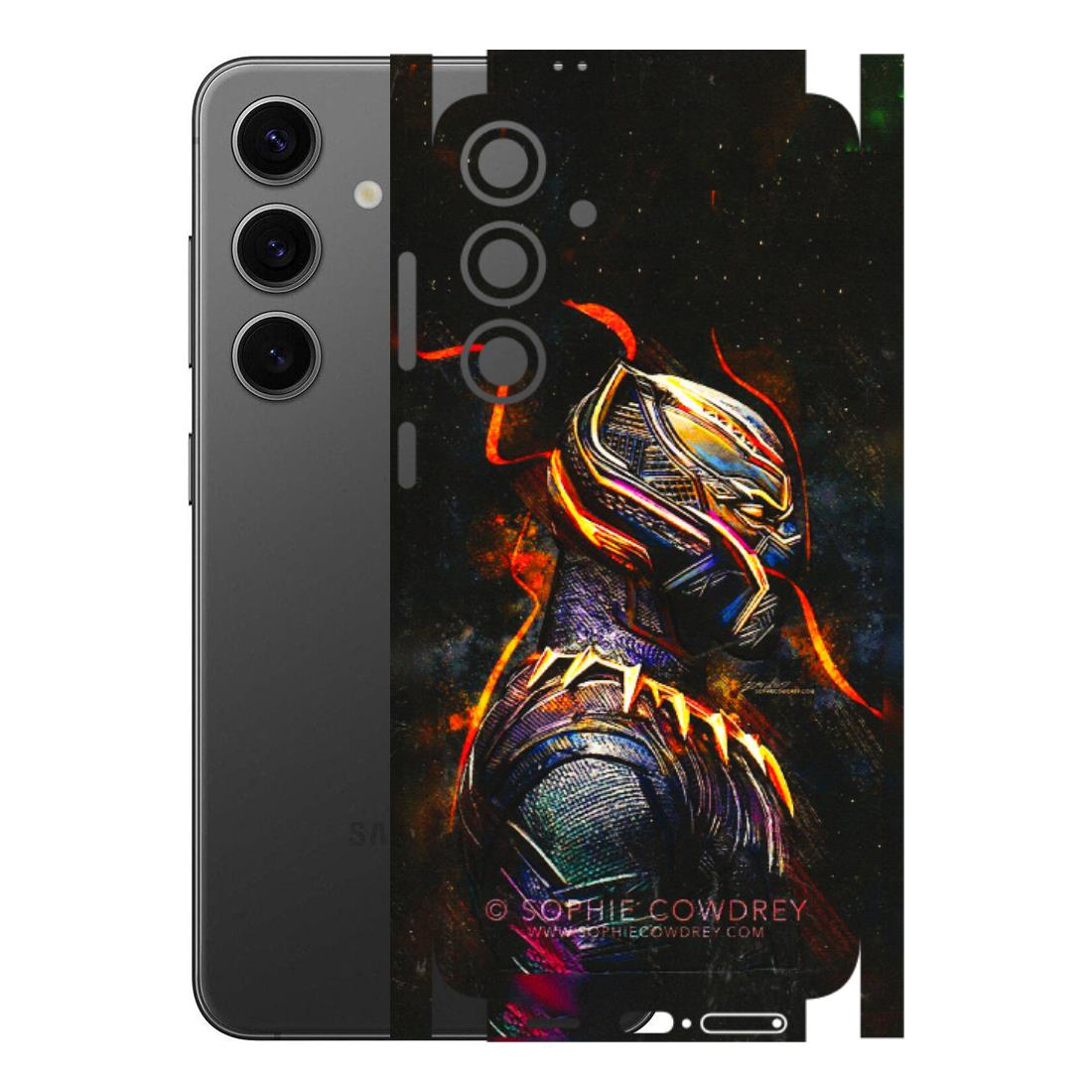 Samsung A/S Series Phone Skins (All Models) - Black Panther - 3D Embossed Finish (L-190) Samsung Galaxy S24 Plus