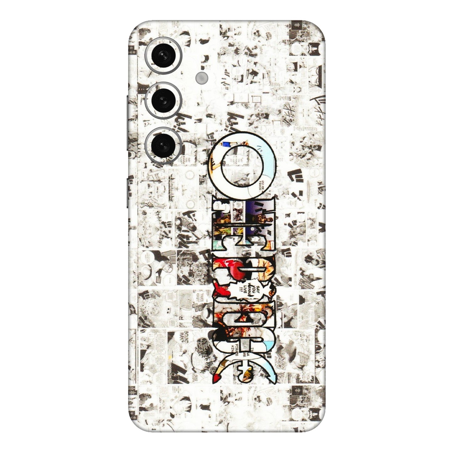 Samsung A/S Series Phone Skins (All Models) - One Piece Manga - 3D Embossed Finish (L-26) Samsung Galaxy S24 Plus