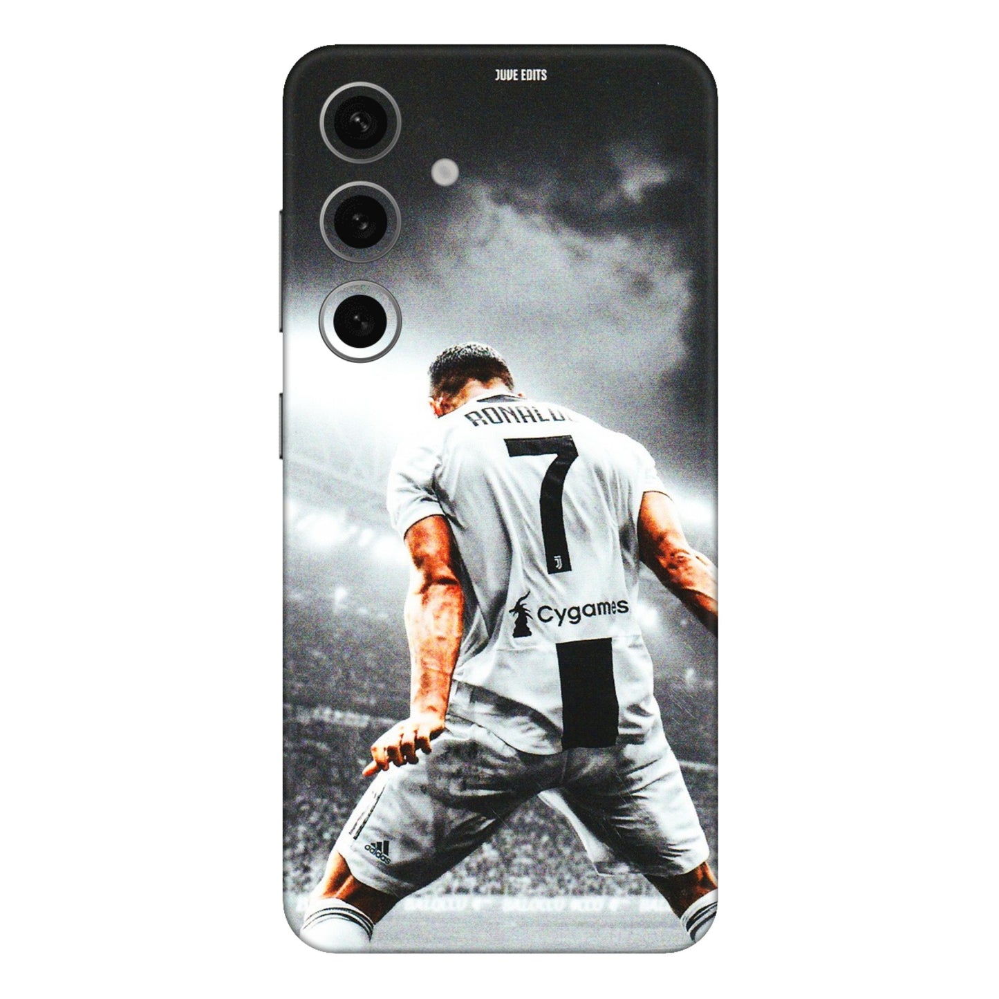 Samsung A/S Series Phone Skins (All Models) - Ronaldo CR7 Crazy - 3D Embossed Finish (L-44) Samsung Galaxy S24 Plus