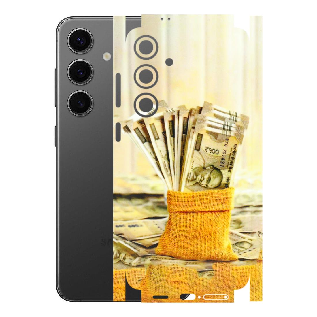 Samsung A/S Series Phone Skins (All Models) - Show Me The Money - 3D Embossed Finish (L-52) Samsung Galaxy S24 Plus