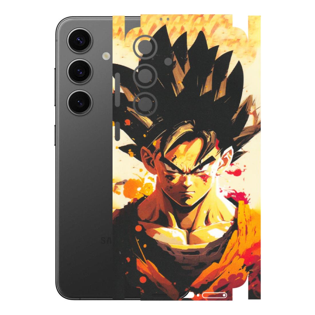 Samsung A/S Series Phone Skins (All Models) - Angry Goku - Matte Finish (M-12) Samsung Galaxy S24 Plus