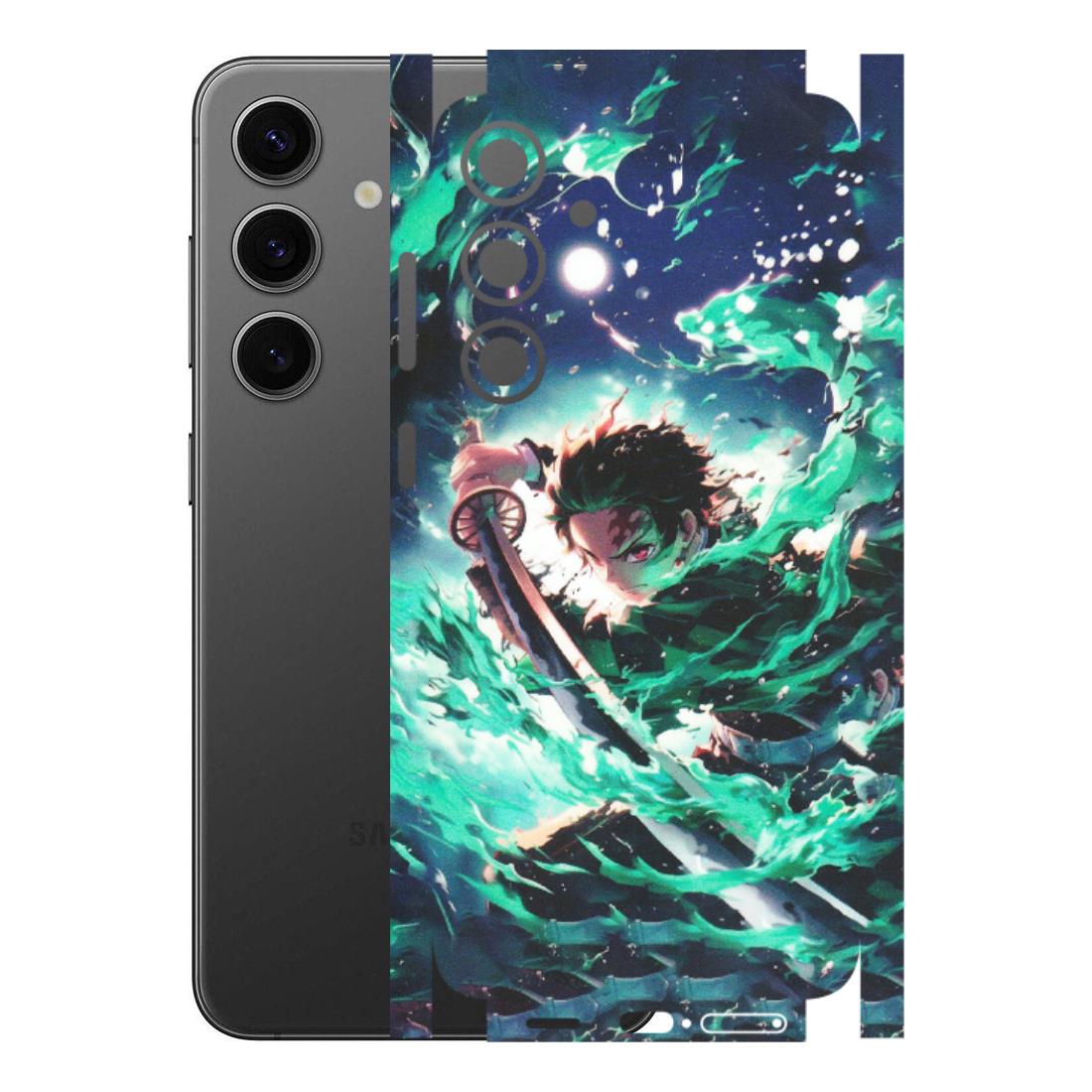 Samsung A/S Series Phone Skins (All Models) - Sword Fighter Anime - Matte Finish (M-29) Samsung Galaxy S24 Plus