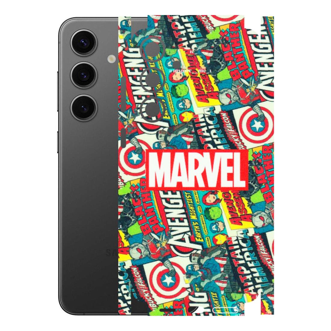 Samsung A/S Series Phone Skins (All Models) - Marvel Comic Lover - Matte Finish (M-30) Samsung Galaxy S24 Plus