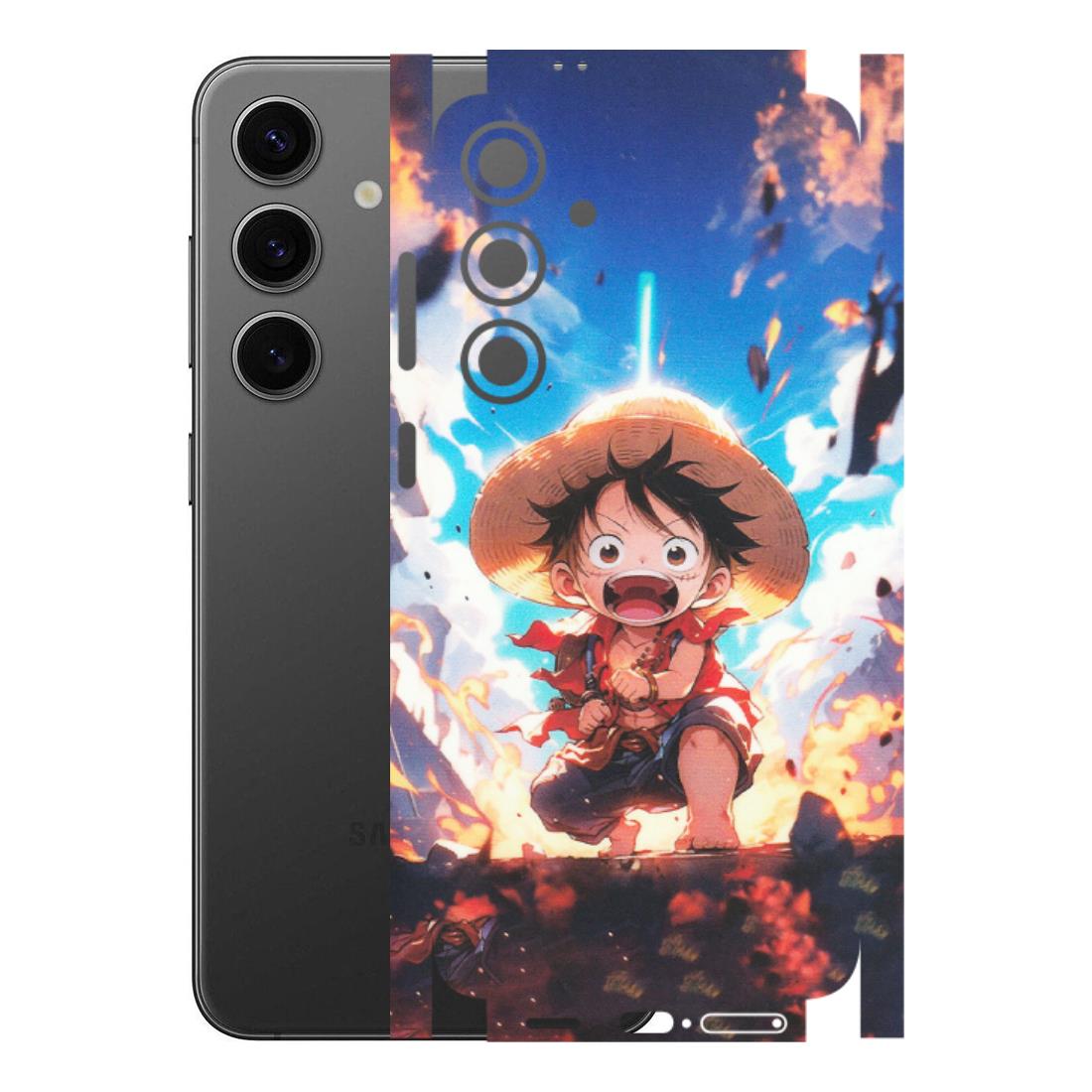 Samsung A/S Series Phone Skins (All Models) - Toon One Piece Cute Character - Matte Finish (M-35) Samsung Galaxy S24 Plus