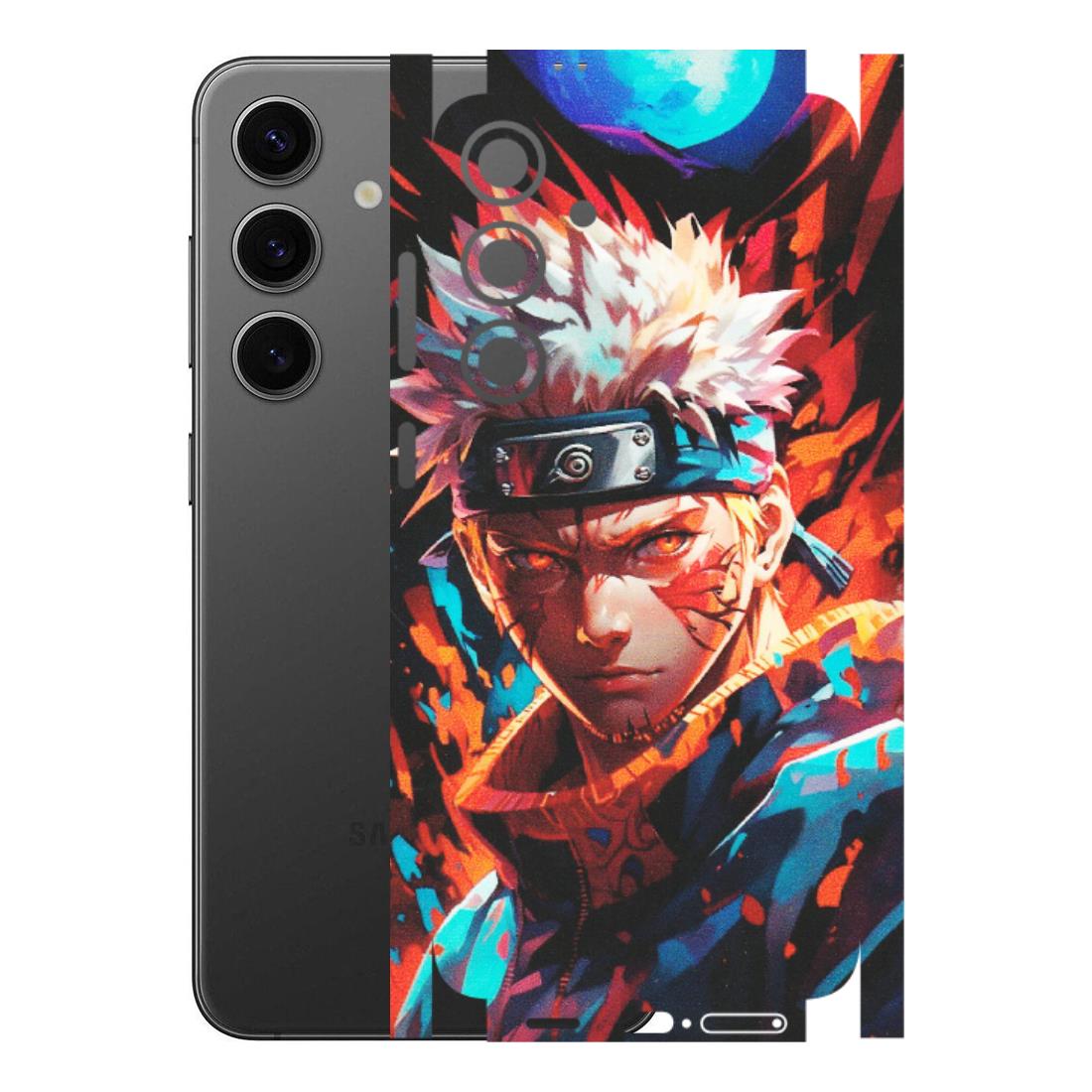Samsung A/S Series Phone Skins (All Models) - Anime Ferocious Character - Matte Finish (M-44) Samsung Galaxy S24 Plus