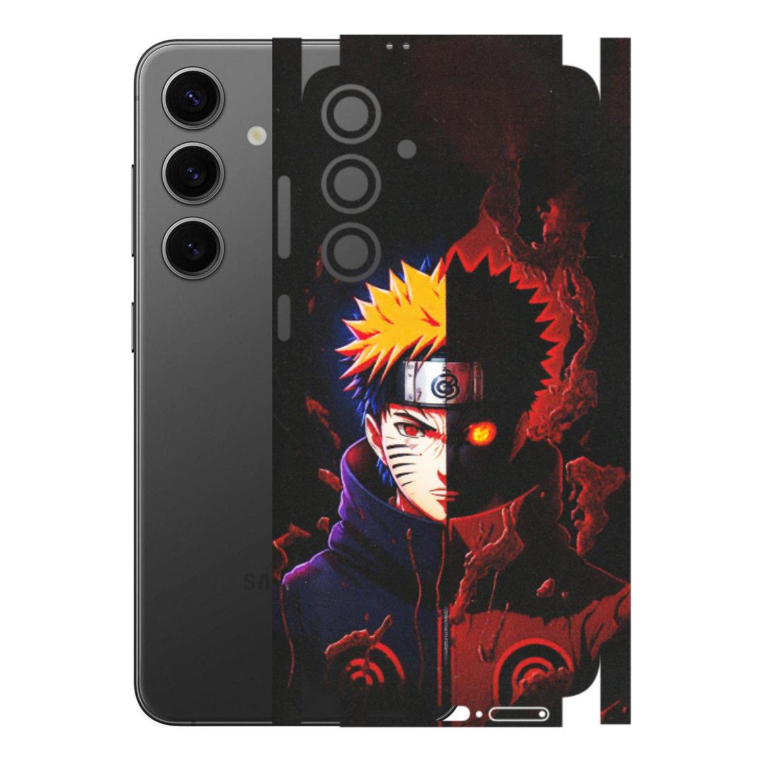 Samsung A/S Series Phone Skins (All Models) - Naruto X Evil - Matte Finish (M-70) Samsung Galaxy S24 Plus