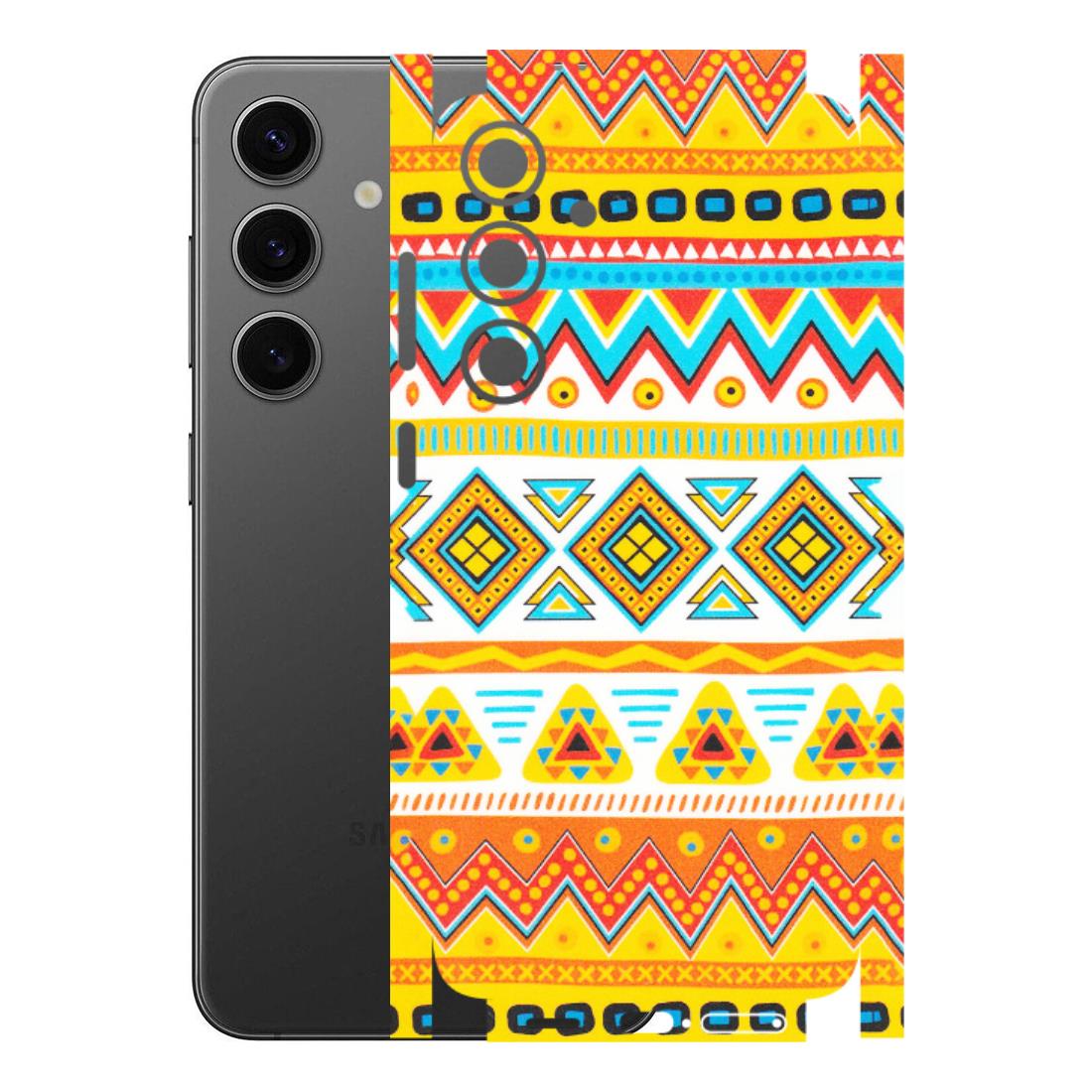 Samsung A/S Series Phone Skins (All Models) - Mexican Abstract - Matte Finish (M-71) Samsung Galaxy S24 Plus
