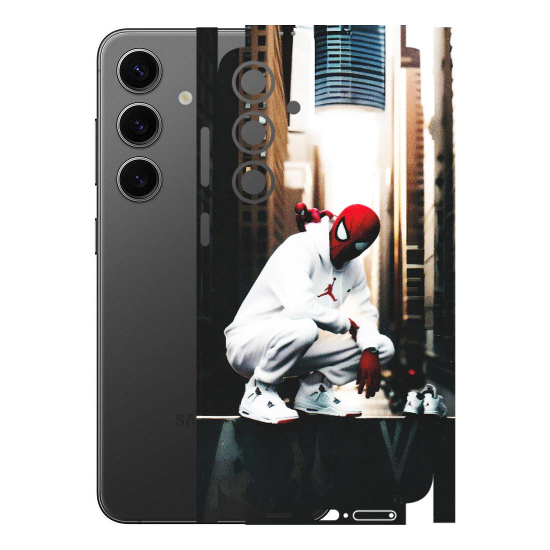 Samsung A/S Series Phone Skins (All Models) - Sportsman Spider Man - Matte Finish (M-94) Samsung Galaxy S24 Plus