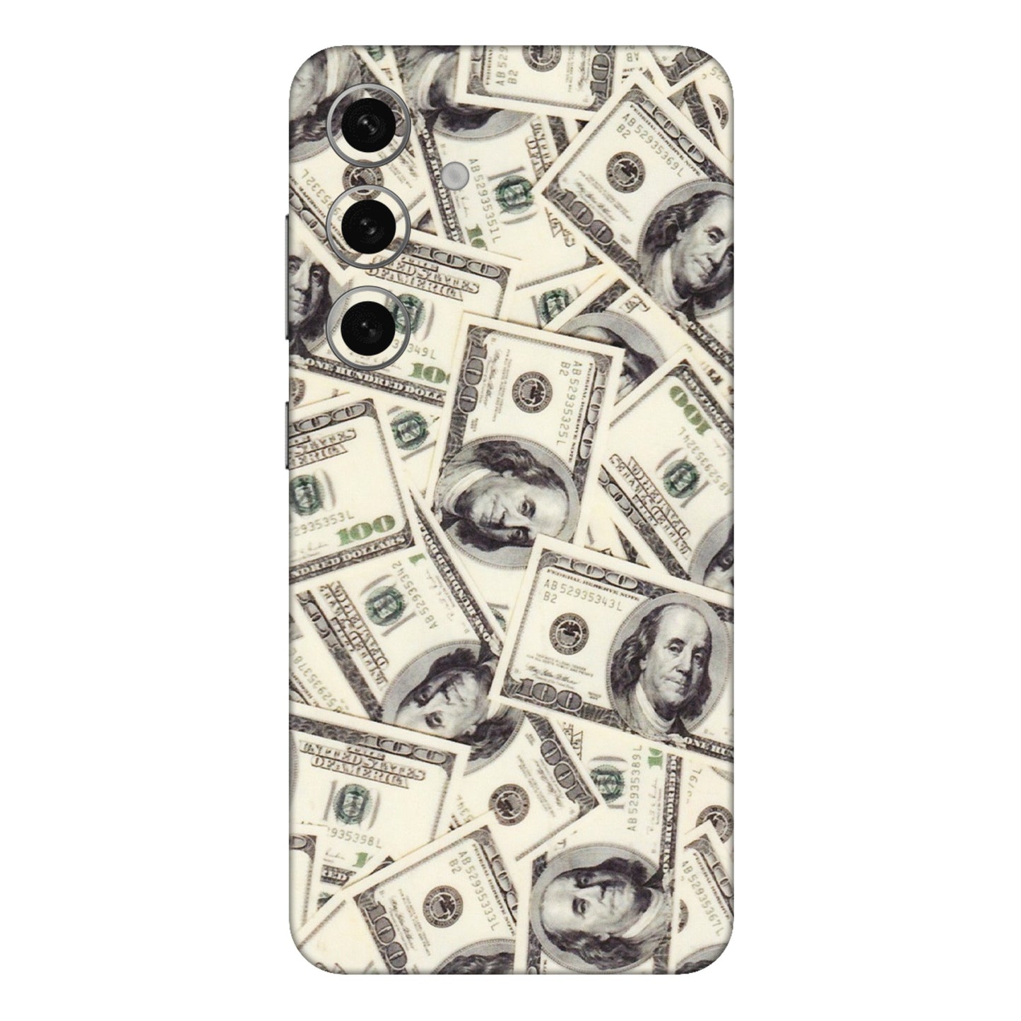 Samsung A/S Series Phone Skins (All Models) - Dollar Lover - Transparent Finish (T-17) Samsung Galaxy S24 Plus