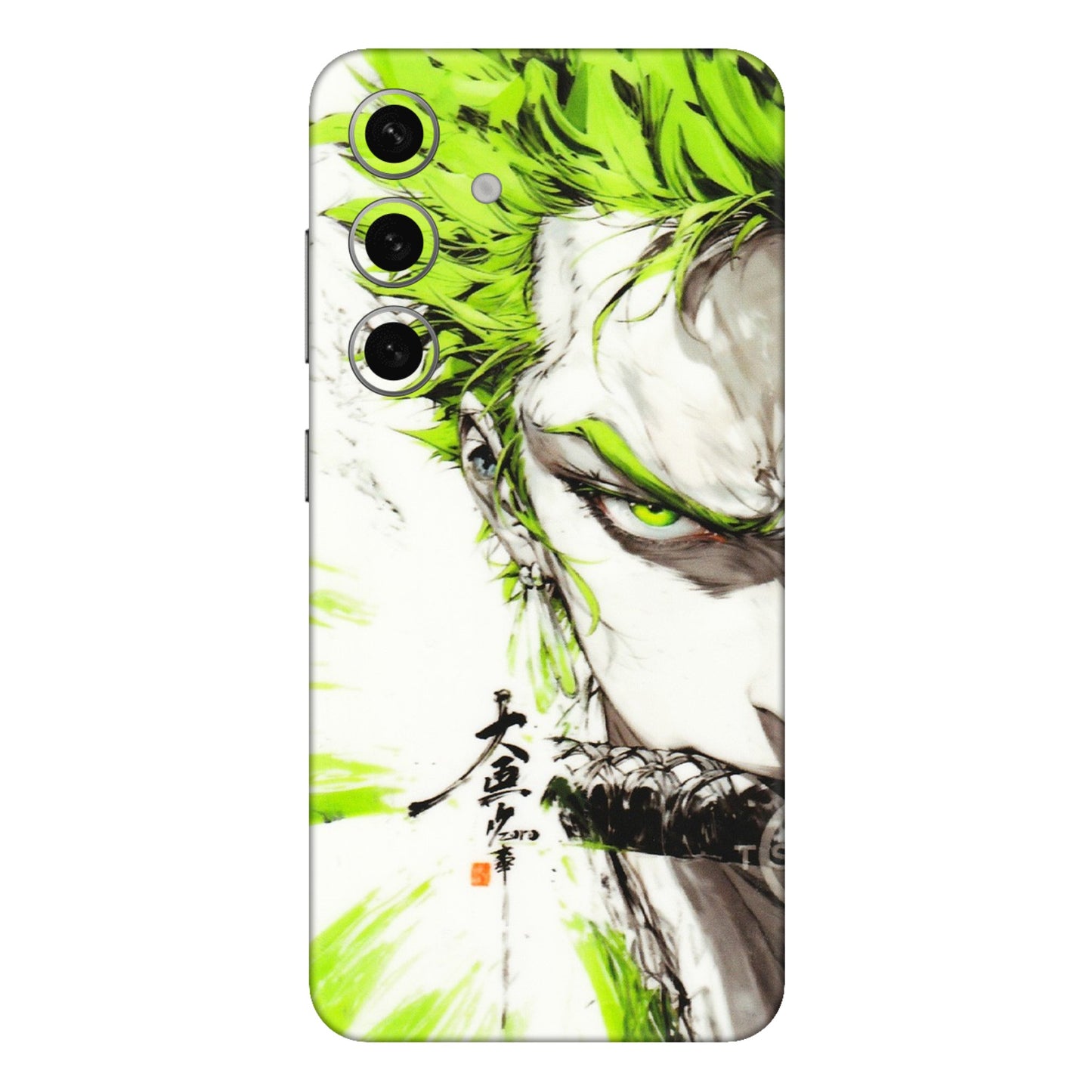 Samsung A/S Series Phone Skins (All Models) - Roro Taku Anime - Transparent Finish (T-18) Samsung Galaxy S24 Plus