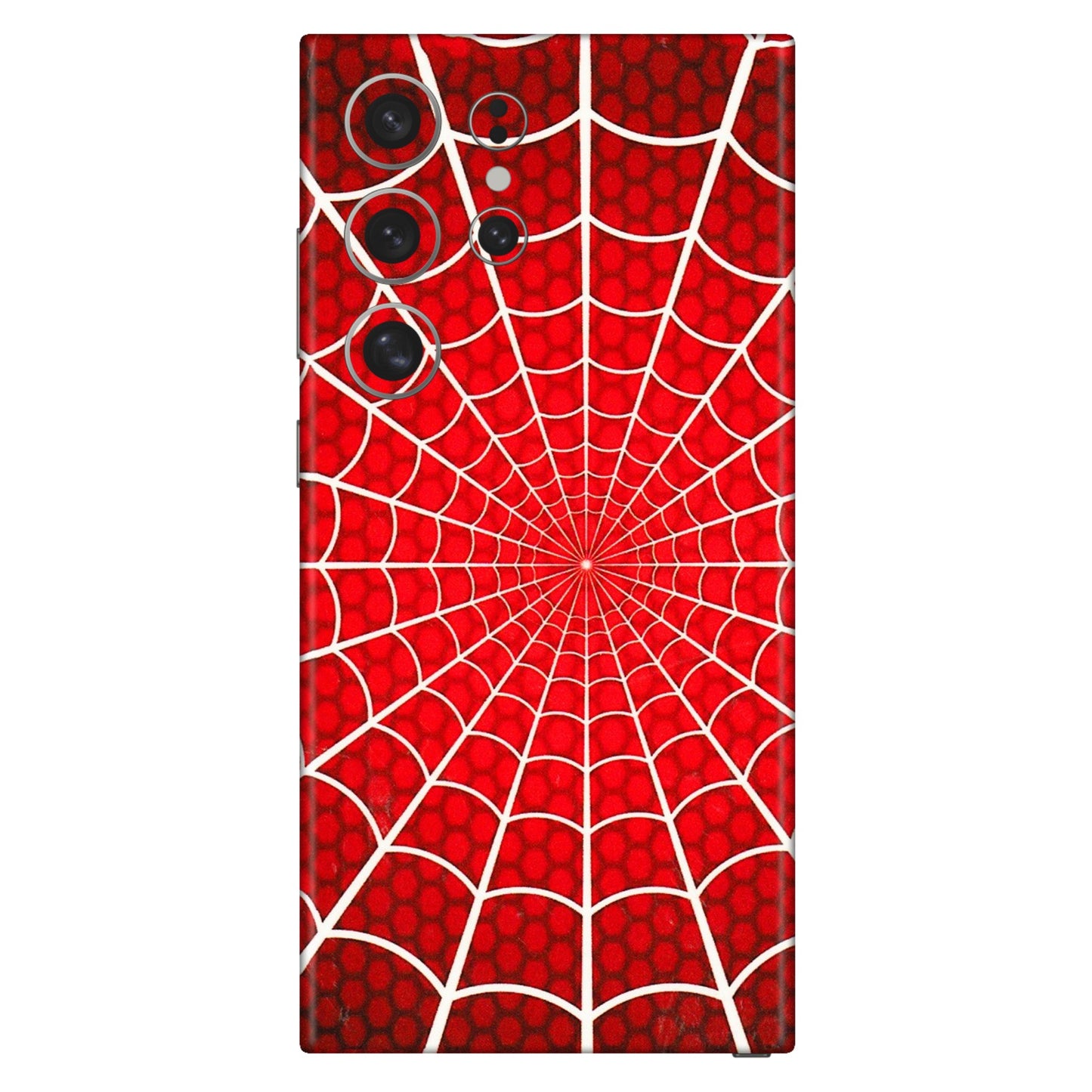 Samsung A/S Series Phone Skins (All Models) - Classic Spidey Web - 3D Embossed Finish (L-115) Samsung Galaxy S24 Ultra (5G)