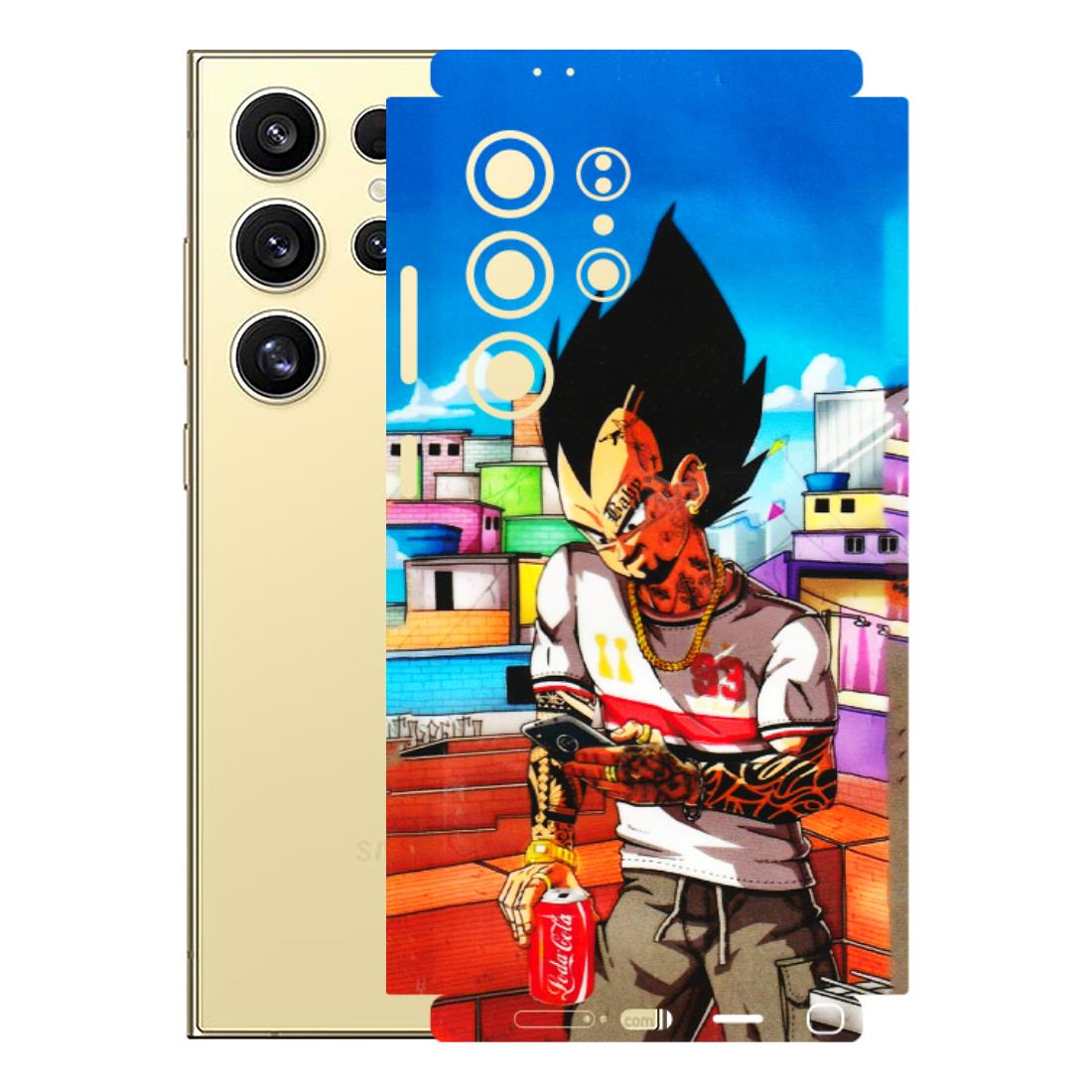 Samsung A/S Series Phone Skins (All Models) - Vegeta - 3D Embossed Finish (L-136) Samsung Galaxy S24 Ultra (5G)
