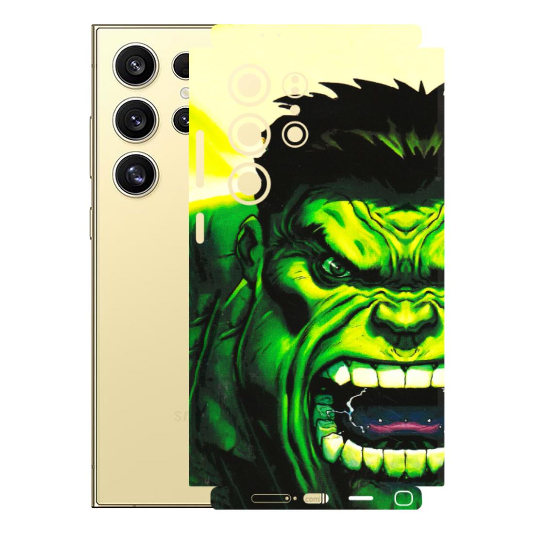 Samsung A/S Series Phone Skins (All Models) - Hulk - 3D Embossed Finish (L-180) Samsung Galaxy S24 Ultra (5G)