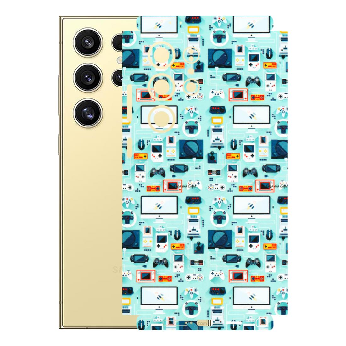 Samsung A/S Series Phone Skins (All Models) - Gadgets Doodle - 3D Embossed Finish (L-184) Samsung Galaxy S24 Ultra (5G)