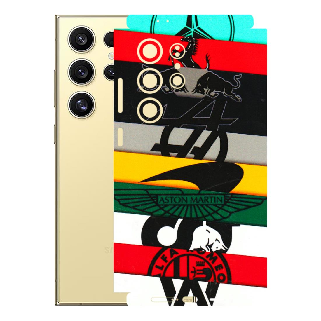 Samsung A/S Series Phone Skins (All Models) - Multi Designer Brands - 3D Embossed Finish (L-187) Samsung Galaxy S24 Ultra (5G)