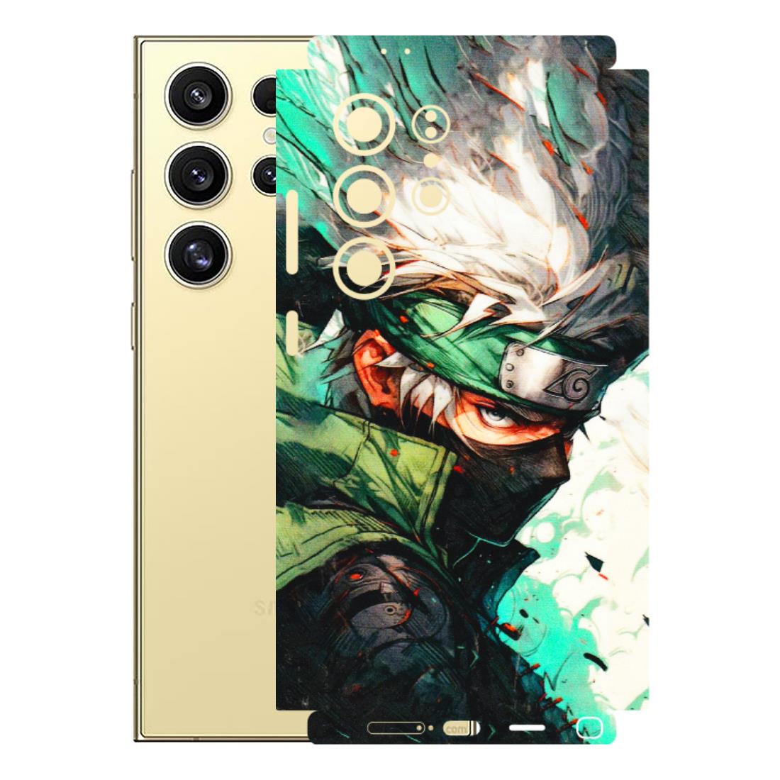 Samsung A/S Series Phone Skins (All Models) - Kakashi Side Profile - 3D Embossed Finish (L-249) Samsung Galaxy S24 Ultra (5G)