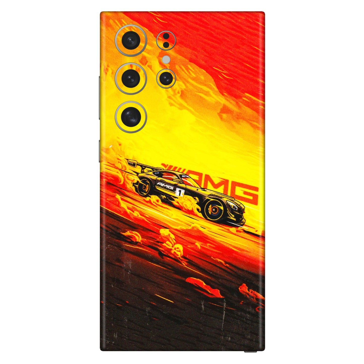 Samsung A/S Series Phone Skins (All Models) - AMG Car Speed Cover - 3D Embossed Finish (L-256) Samsung Galaxy S24 Ultra (5G)