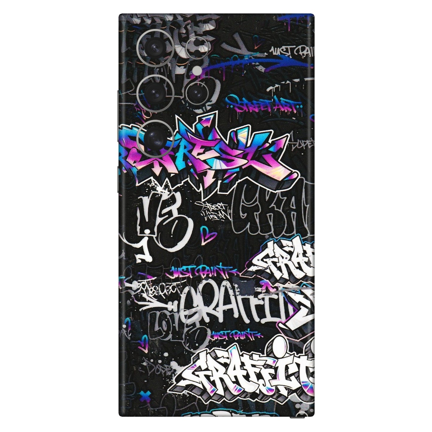 Samsung A/S Series Phone Skins (All Models) - Graffiti Killer - 3D Embossed Finish (L-274) Samsung Galaxy S24 Ultra (5G)