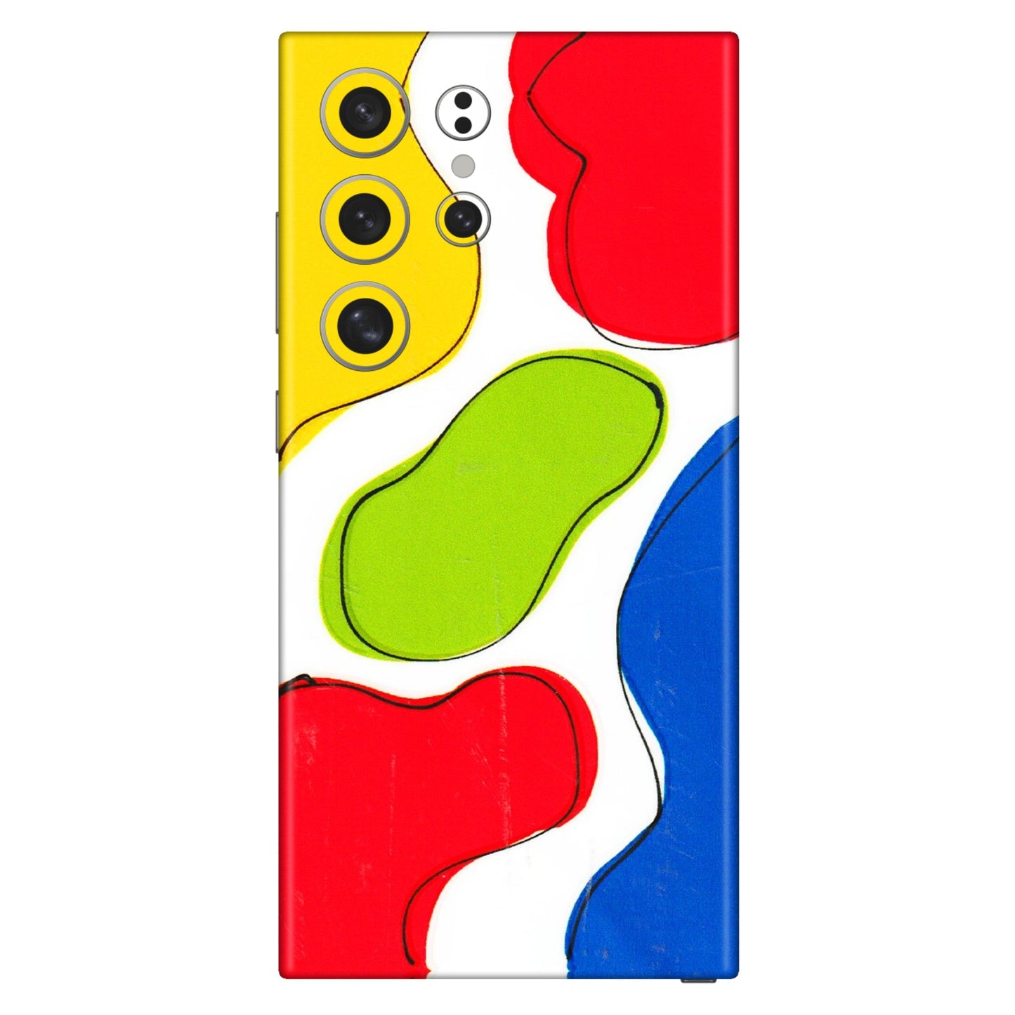 Samsung A/S Series Phone Skins (All Models) - RGB Colour Paint - 3D Embossed Finish (L-284) Samsung Galaxy S24 Ultra (5G)