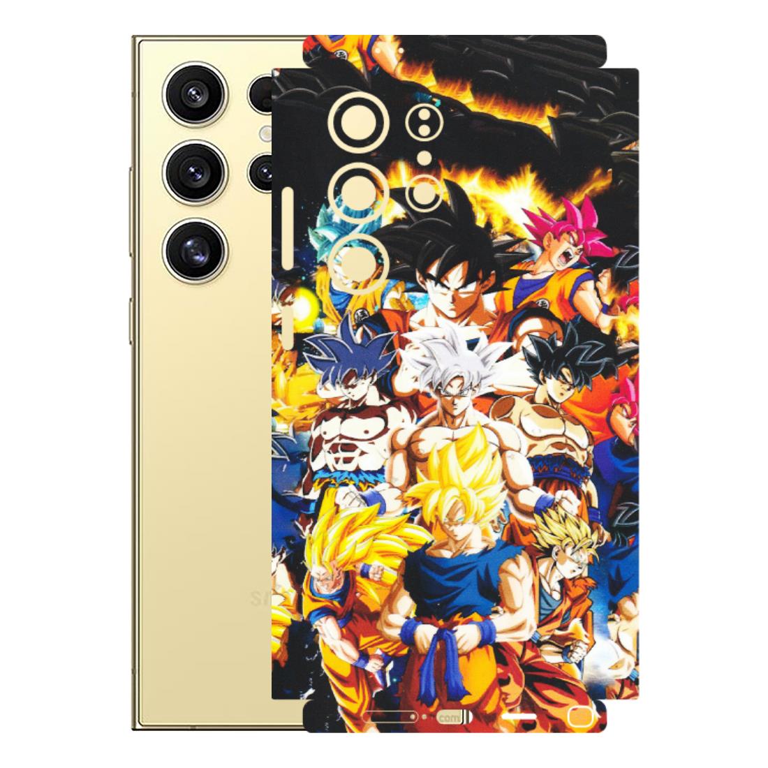 Samsung A/S Series Phone Skins (All Models) - Ultimate Dragon Ball Z - Matte Finish (M-100) Samsung Galaxy S24 Ultra (5G)