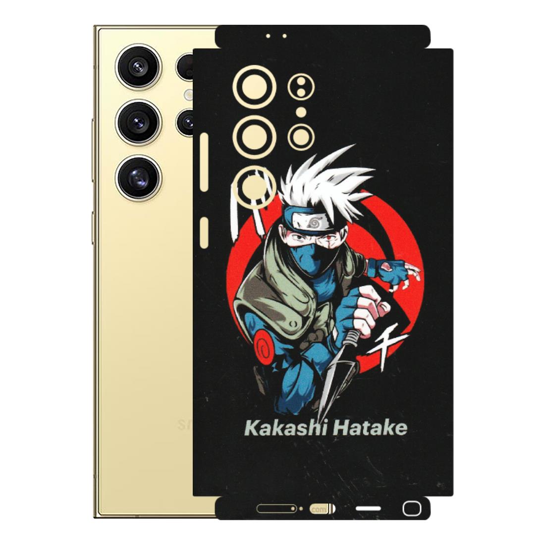 Samsung A/S Series Phone Skins (All Models) - Naruto Kakashi Hatake Killer - Matte Finish (M-114) Samsung Galaxy S24 Ultra (5G)