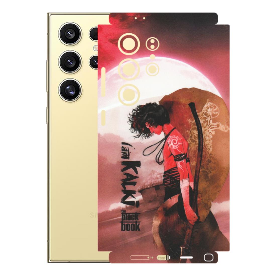 Samsung A/S Series Phone Skins (All Models) - The Black Book Kalia Anime - Matte Finish (M-129) Samsung Galaxy S24 Ultra (5G)