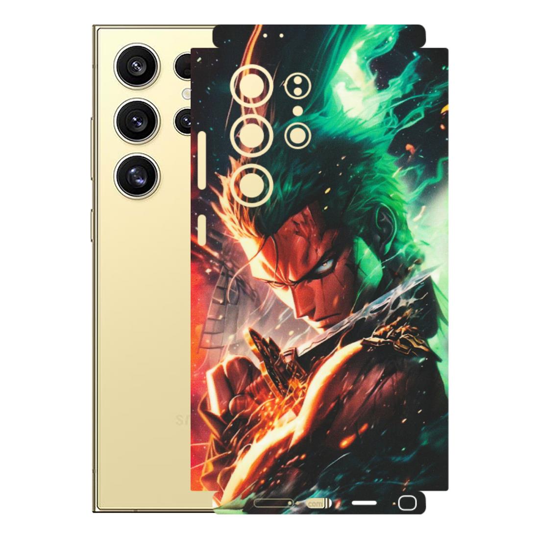 Samsung A/S Series Phone Skins (All Models) - Anime Gojo Sword - Matte Finish (M-32) Samsung Galaxy S24 Ultra (5G)