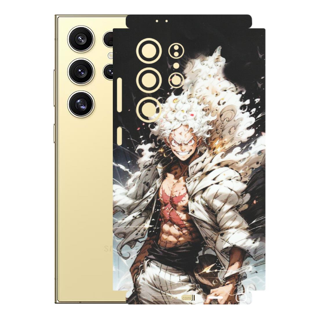 Samsung A/S Series Phone Skins (All Models) - Anime Angry Classy Character - Matte Finish (M-34) Samsung Galaxy S24 Ultra (5G)