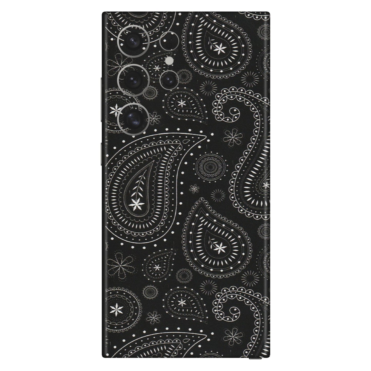 Samsung A/S Series Phone Skins (All Models) - Black Sober Kerry - Matte Finish (M-37) Samsung Galaxy S24 Ultra (5G)