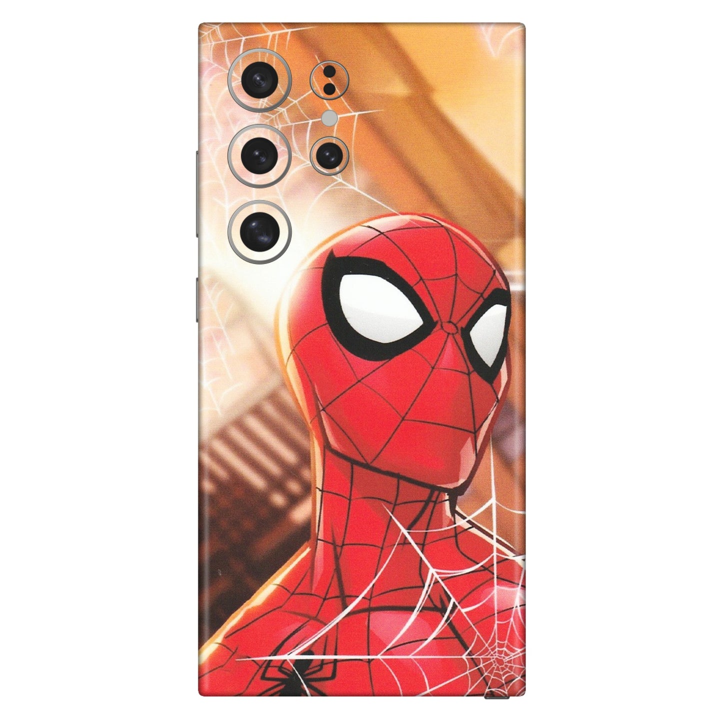 Samsung A/S Series Phone Skins (All Models) - Spiderman Face New - Matte Finish (M-41) Samsung Galaxy S24 Ultra (5G)