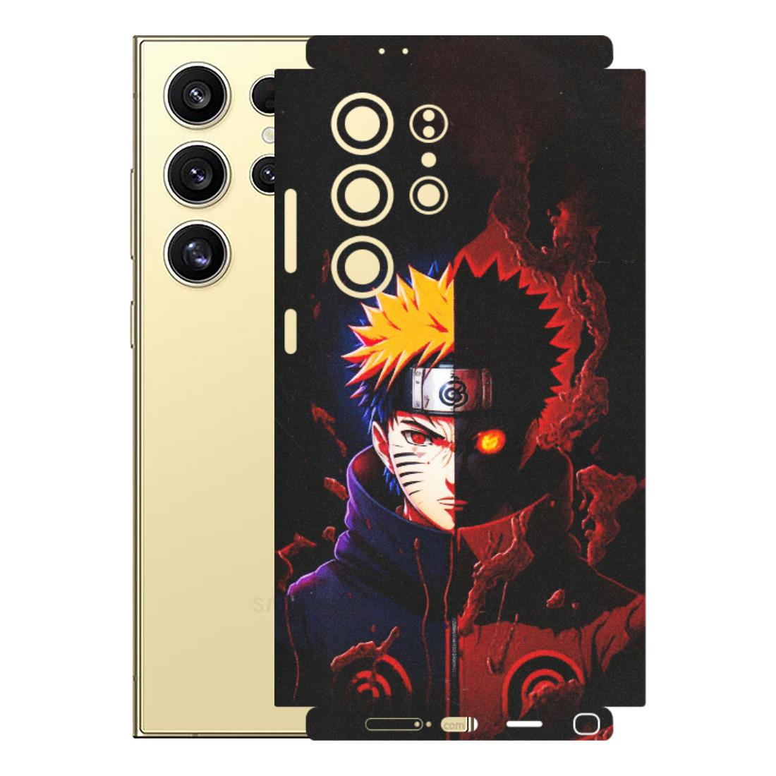 Samsung A/S Series Phone Skins (All Models) - Naruto X Evil - Matte Finish (M-70) Samsung Galaxy S24 Ultra (5G)