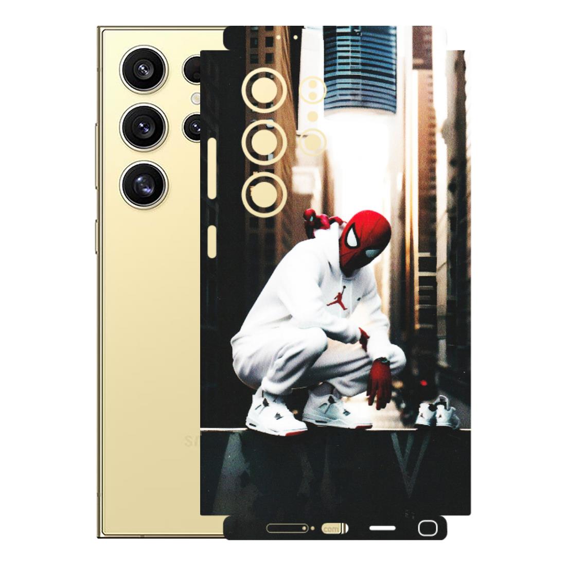 Samsung A/S Series Phone Skins (All Models) - Sportsman Spider Man - Matte Finish (M-94) Samsung Galaxy S24 Ultra (5G)
