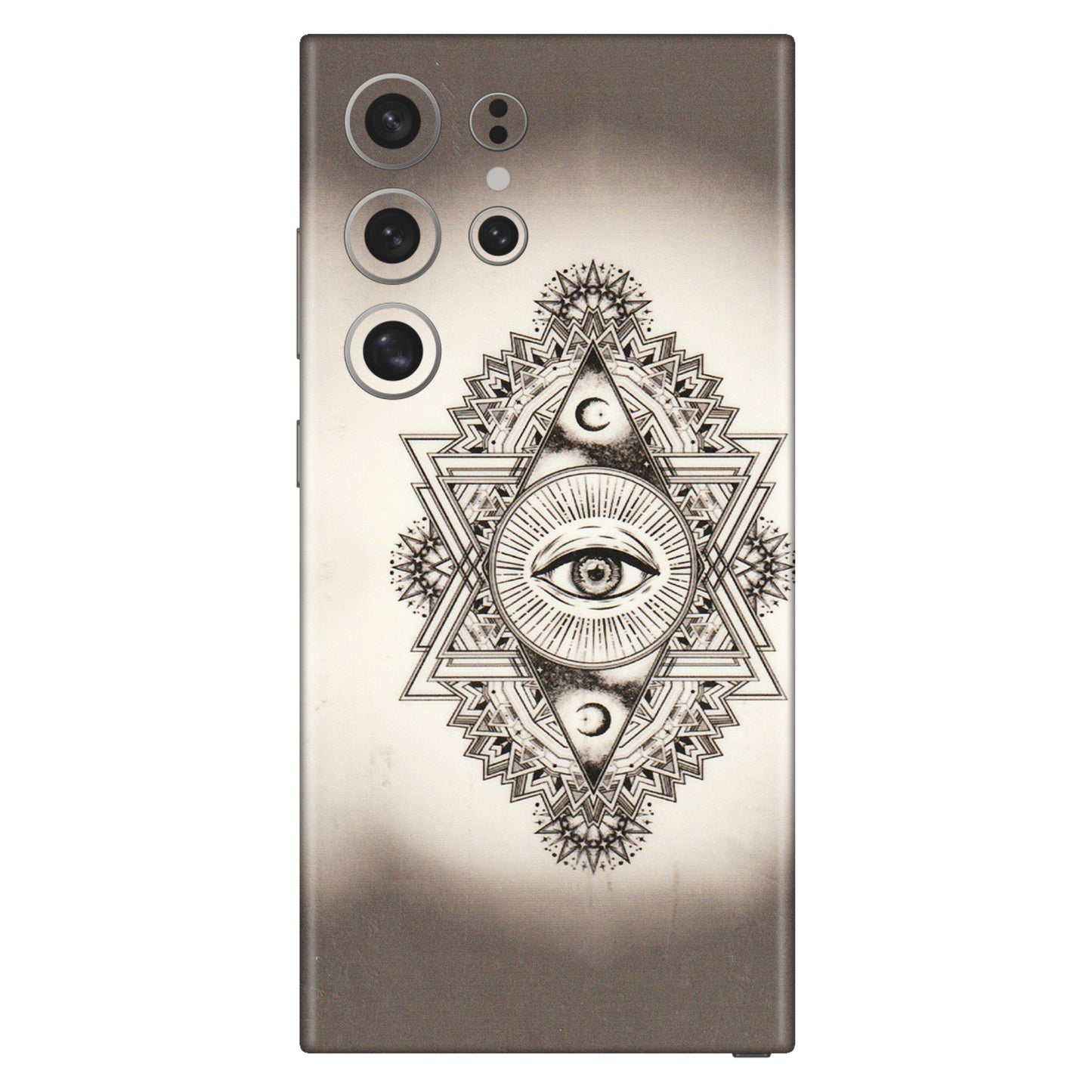 Samsung A/S Series Phone Skins (All Models) - Illuminati Great Eye - Transparent Finish (T-14) Samsung Galaxy S24 Ultra (5G)