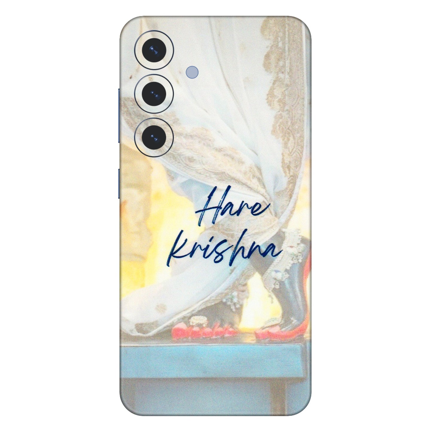 Samsung A/S Series Phone Skins (All Models) - Hare Krishna - 3D Embossed Finish (L-03) Samsung Galaxy S25 (5G)