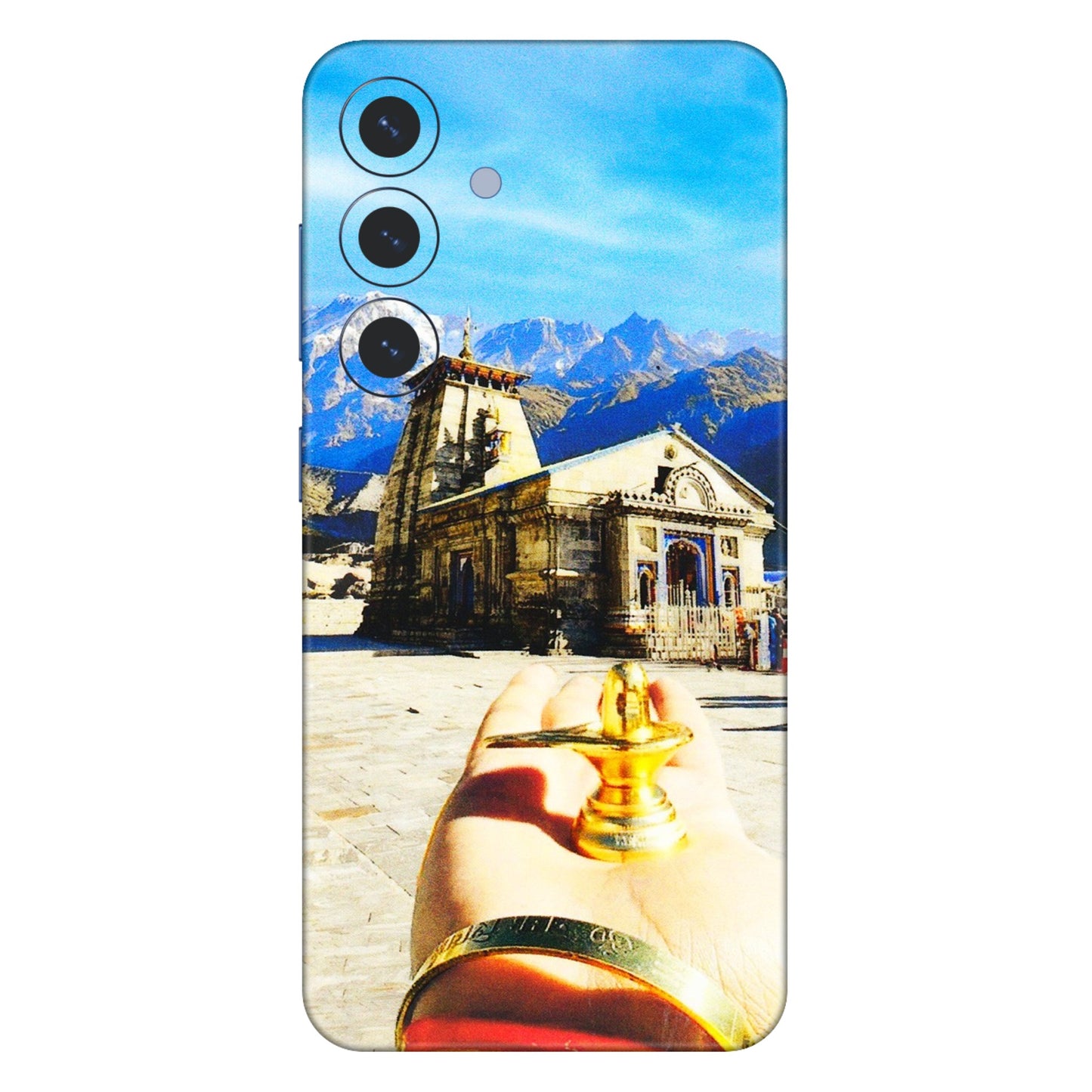 Samsung A/S Series Phone Skins (All Models) - Beauty of Kedarnath - 3D Embossed Finish (L-108) Samsung Galaxy S25 (5G)