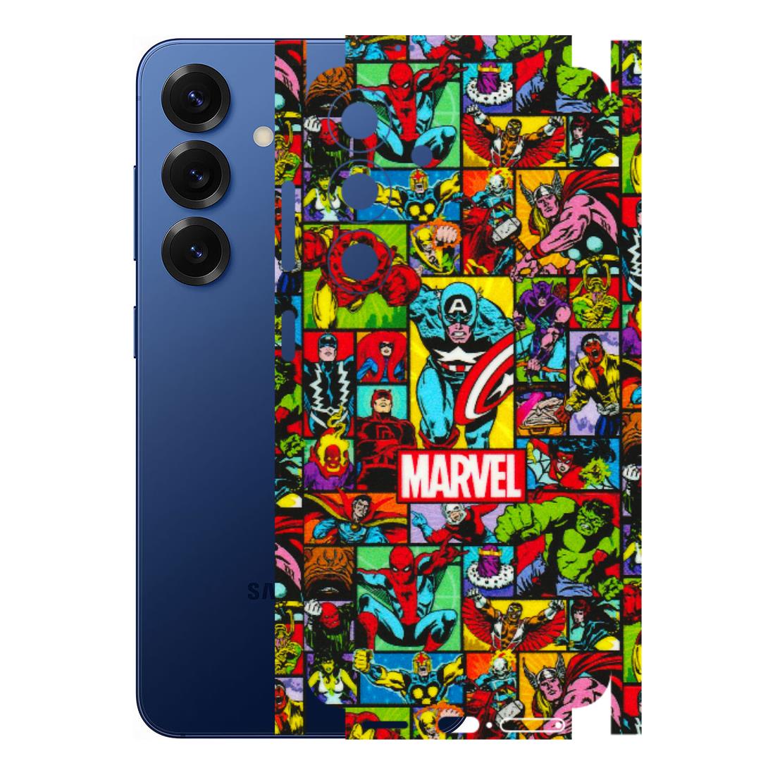 Samsung A/S Series Phone Skins (All Models) - MARVELOUS Comic Characters - 3D Embossed Finish (L-129) Samsung Galaxy S25 (5G)