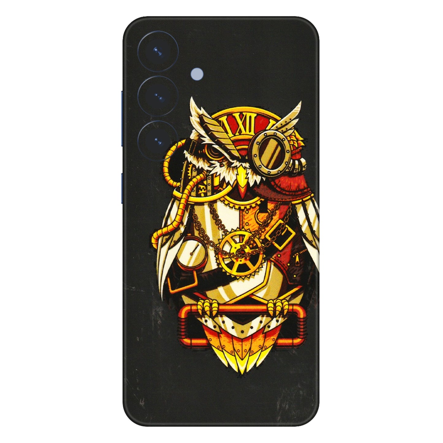 Samsung A/S Series Phone Skins (All Models) - Classy Smart Owl - 3D Embossed Finish (L-144) Samsung Galaxy S25 (5G)