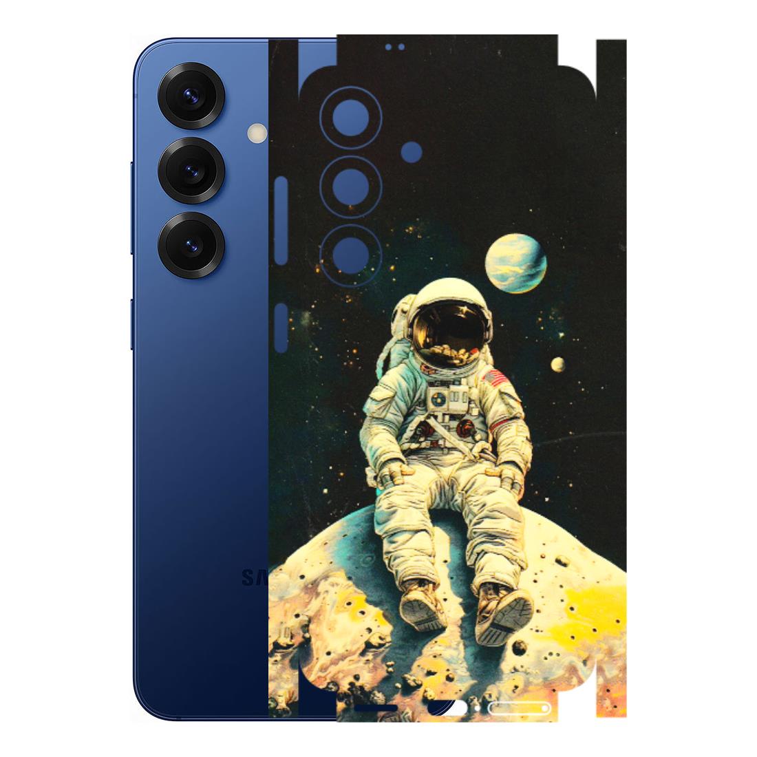 Samsung A/S Series Phone Skins (All Models) - Astronaut in Space - 3D Embossed Finish (L-16) Samsung Galaxy S25 (5G)