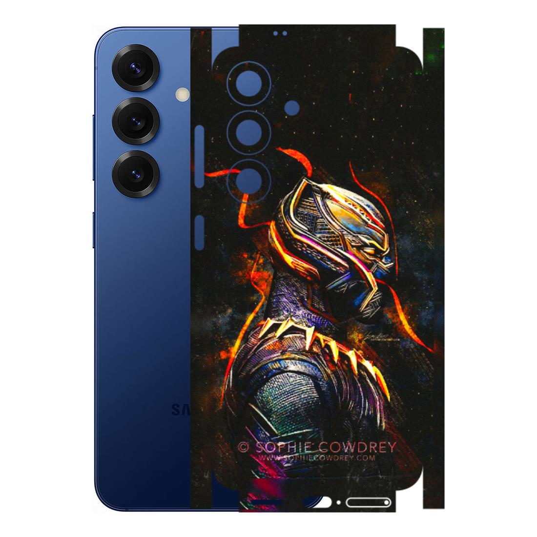 Samsung A/S Series Phone Skins (All Models) - Black Panther - 3D Embossed Finish (L-190) Samsung Galaxy S25 (5G)