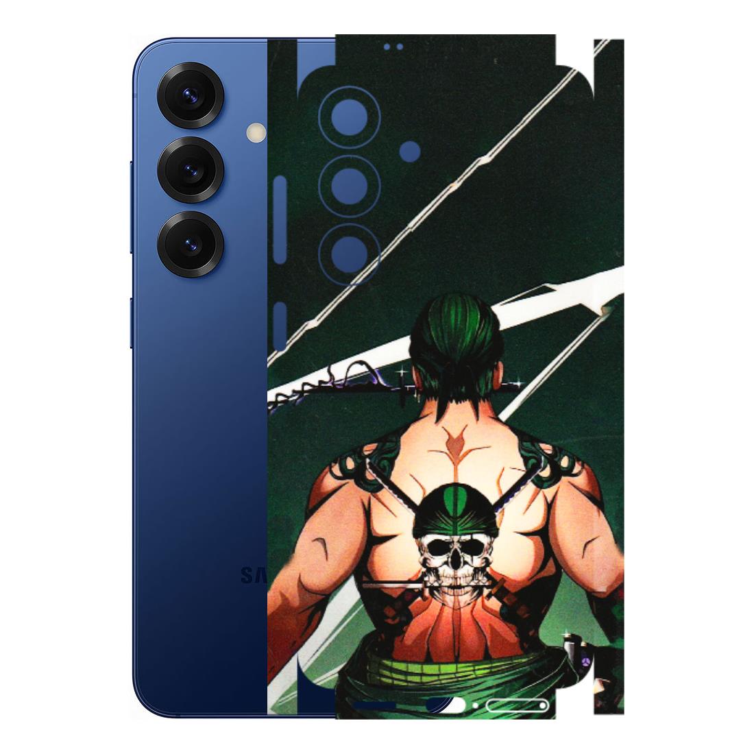 Samsung A/S Series Phone Skins (All Models) - Zoro Anime - 3D Embossed Finish (L-23) Samsung Galaxy S25 (5G)