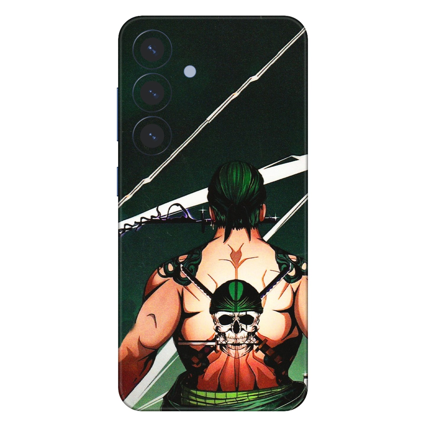 Samsung A/S Series Phone Skins (All Models) - Zoro Anime - 3D Embossed Finish (L-23) Samsung Galaxy S25 (5G)